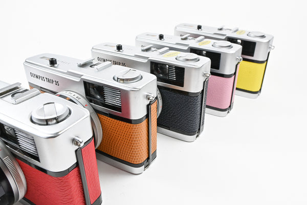 Olympus Trip 35 - Late - bespoke leather – Trip Man