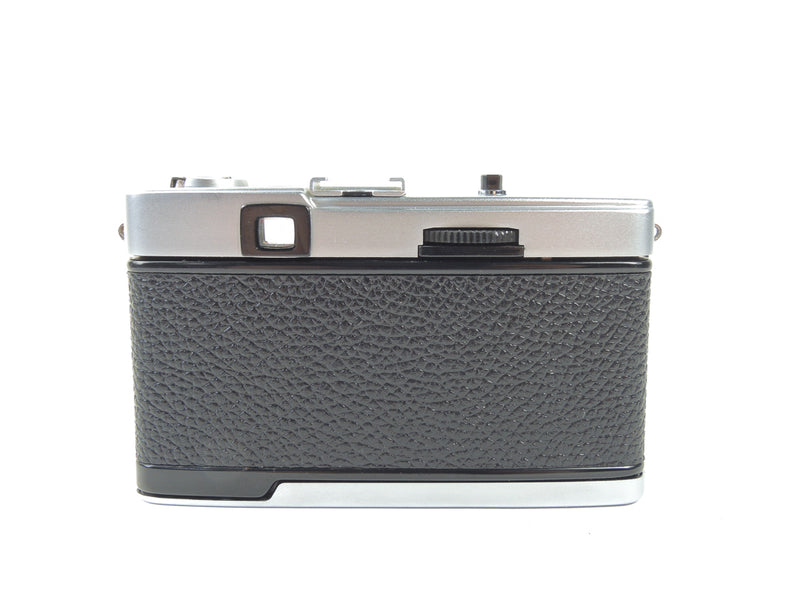 Olympus Trip 35 - late in black cowhide leather