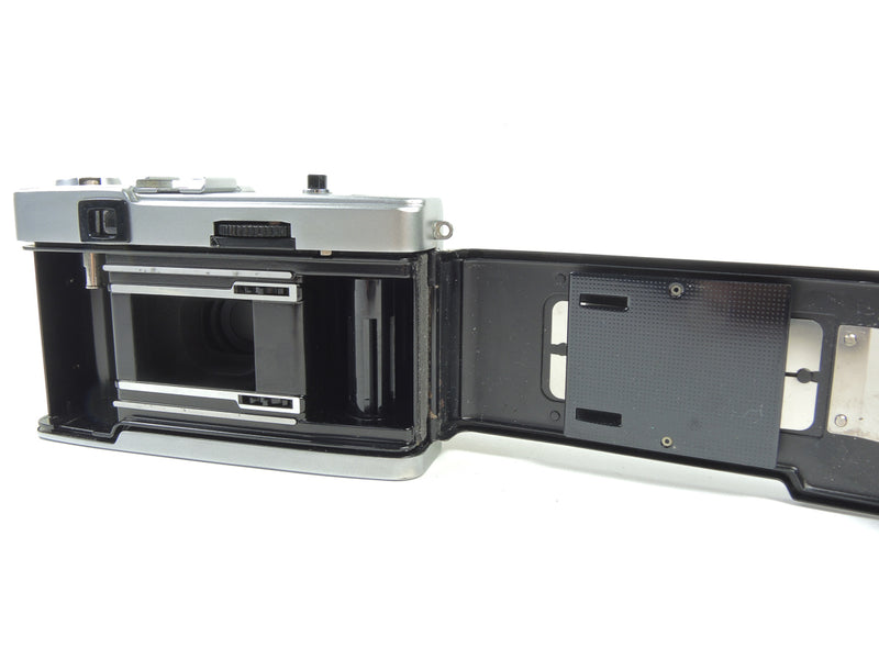 Olympus Trip 35 - Very late in black cowhide leather