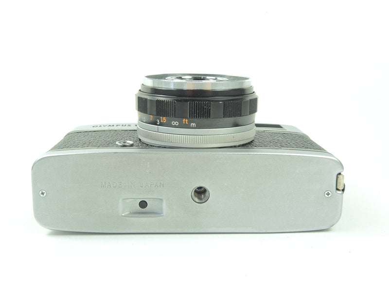 Olympus Trip 35 - Very late in black cowhide leather