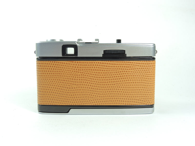 Olympus Trip 35 - Late in Tan Lizard cowhide leather