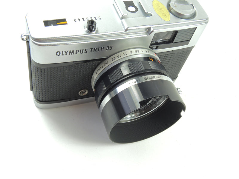Used Original Olympus Metal Lens Hood 43.5mm