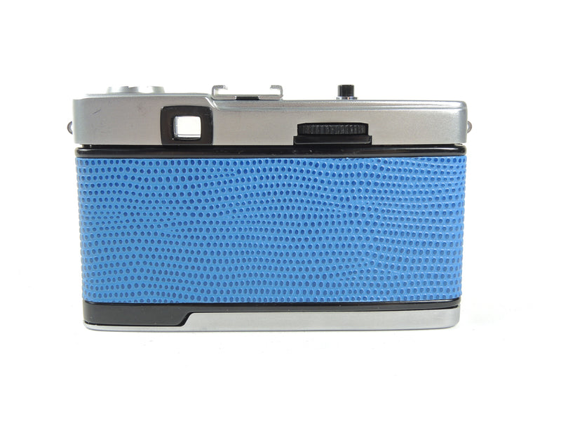 Olympus Trip 35 - late in Light Blue Lizard Cowhide Leather