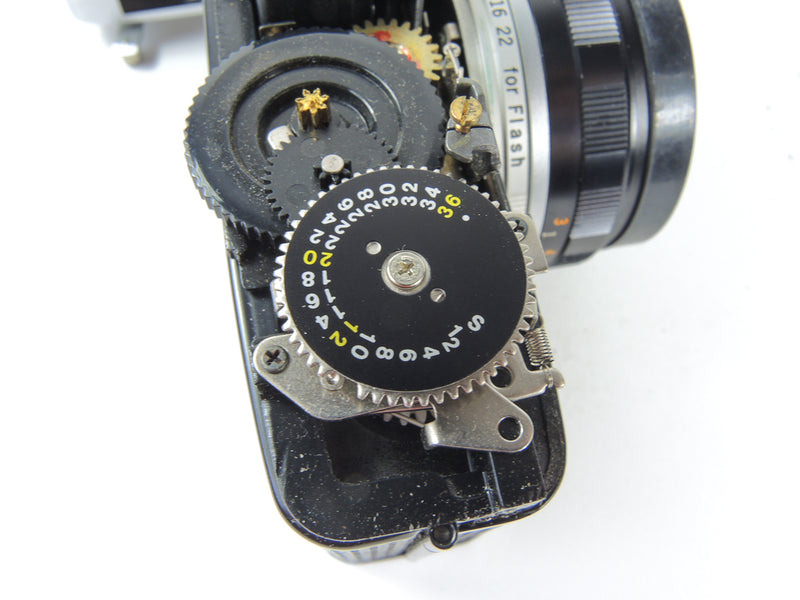Olympus Trip 35 frame counter mechanism - used