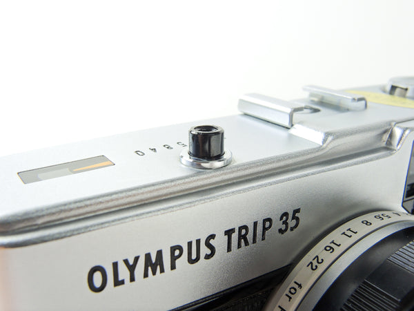 Olympus Trip 35 black shutter button - used