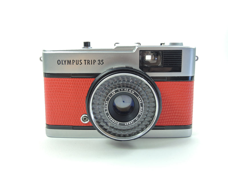 Olympus Trip 35 - Late - bespoke leather – Trip Man