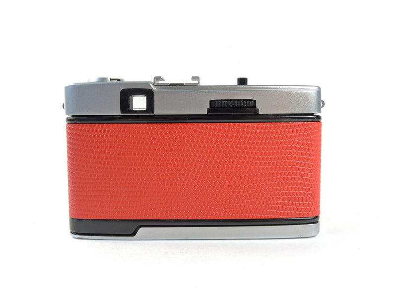 Olympus Trip 35 - late version in Red Lizard Cowhide Leather