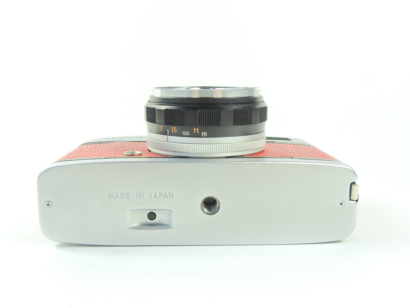 Olympus Trip 35 - late version in Red Lizard Cowhide Leather