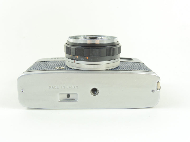 Olympus Trip 35 - late in Navy Blue Lizard Cowhide Leather
