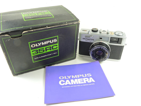 Olympus 35RC rangefinder camera BOXED Exc+