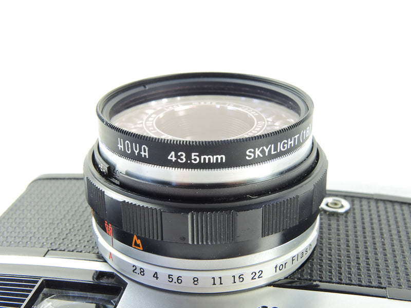 Used non-Olympus 43.5mm skylight or UV filter