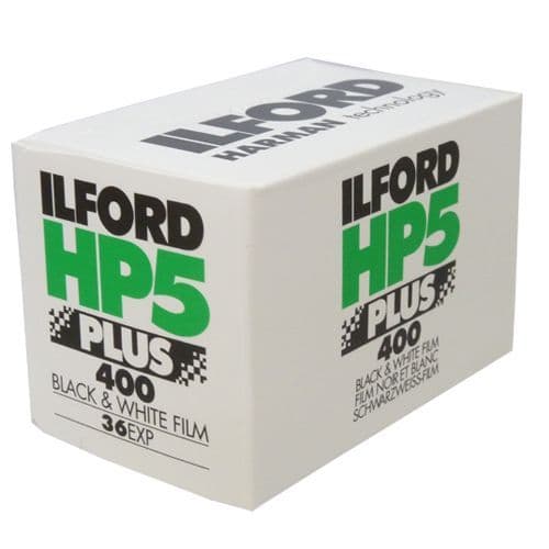 Ilford HP5 Plus 36 exposure 400 ISO Black and White Film