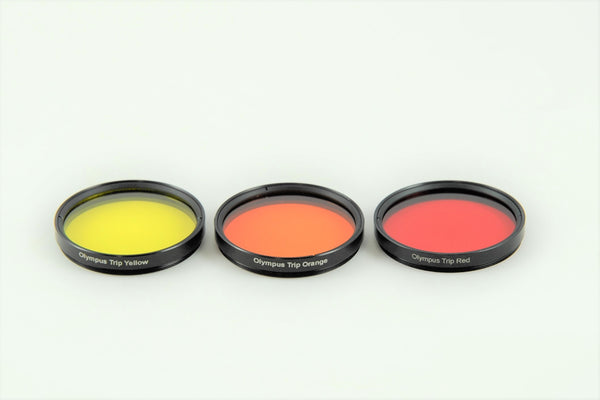 Red/Orange/Yellow 43.5mm filters for B&W - NEW